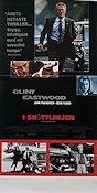 I skottlinjen 1993 poster Clint Eastwood John Malkovich