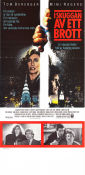 I skuggan av ett brott 1987 poster Tom Berenger Mimi Rogers Lorraine Bracco Ridley Scott