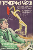 I tonernas värld 1935 poster Hans Jaray Albert Bassermann Michiko Tanaka Fritz Schulz Konstaffischer
