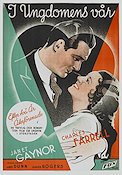 I ungdomens vår 1934 poster Janet Gaynor Charles Farrell