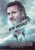 The Ice Road 2021 poster Liam Neeson Marcus Thomas Laurence Fishburne Jonathan Hensleigh