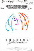 Imagine 1988 poster John Lennon Beatles Rock och pop