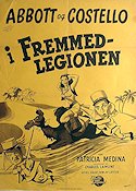 In the Foreign Legion 1951 poster Abbott and Costello
