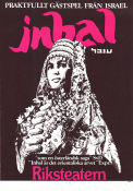 Inbal Israel 1978 affisch Hitta mer: Riksteatern Hitta mer: Teater