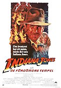 Indiana Jones och de fördömdas tempel 1984 poster Harrison Ford Kate Capshaw Ke Huy Quan Steven Spielberg Hitta mer: Indiana Jones Äventyr matinée
