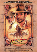 Indiana Jones och det sista korståget 1989 poster Harrison Ford Sean Connery Alison Doody Denholm Elliott River Phoenix Steven Spielberg Affischkonstnär: Drew Struzan Hitta mer: Indiana Jones