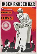 Ingen rädder här 1929 poster Harold Lloyd