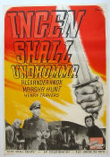 Ingen skall undkomma 1944 poster Marsha Hunt Alexander Knox Henry Travers André De Toth Krig Hitta mer: Nazi