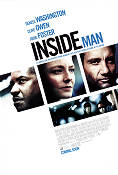 Inside Man 2006 poster Denzel Washington Clive Owen Jodie Foster Spike Lee