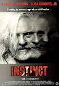 Instinct 1999 poster Anthony Hopkins Cuba Gooding Jr Donald Sutherland Jon Turteltaub