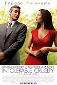 Intolerable Cruelty 2003 poster George Clooney Catherine Zeta-Jones Joel Ethan Coen