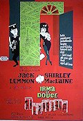 Irma la Douce 1963 poster Jack Lemmon Shirley MacLain Lou Jacobi Billy Wilder