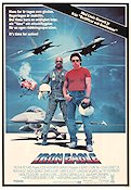 Iron Eagle 1986 poster Louis Gossett Jason Gedrick Sidney Furie Flyg