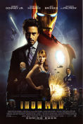 Iron Man 2008 poster Robert Downey Jr Gwyneth Paltrow Terrence Howard Jon Favreau Hitta mer: Marvel Från serier