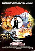 Iskallt uppdrag 1987 poster Timothy Dalton Maryam d´Abo Jeroen Krabbé John Glen