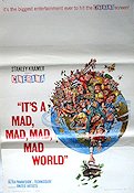 It´s a Mad Mad Mad Mad World 1964 poster Spencer Tracy Mickey Rooney Peter Falk