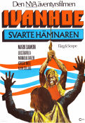 Ivanhoe svarte hämnaren 1971 poster Mark Damon Luis Davila Krista Nell Roberto Mauri