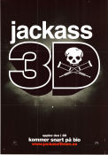 Jackass 3D 2010 poster Johnny Knoxville Steve-O Bam Margera Jeff Tremaine Från TV Dokumentärer