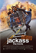 Jackass the Movie 2002 poster Johnny Knoxville Bam Margera Chris Pontius Jeff Tremaine Från TV