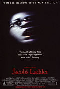 Jacob´s Ladder 1990 poster Tim Robbins Danny Aiello Adrian Lyne