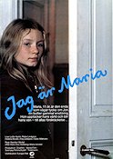 Jag är Maria 1979 poster Lise-Lotte Hjelm Peter Lindgren Helena Brodin Karsten Wedel
