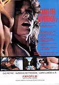 Jag en kvinna 2 1968 poster Gio Petré Lars Lunöe