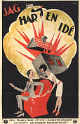 Jag har en idé 1926 poster Leslie Henson Flora le Breton Frank Hall Crane