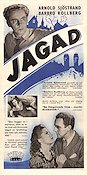 Jagad 1947 poster Arnold Sjöstrand Barbro Kollberg