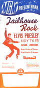 Jailhouse Rock 1957 poster Elvis Presley Richard Thorpe