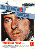 Jakten mot nollpunkten 1971 poster Barry Newman Cleavon Little Charlotte Rampling Dean Jagger Richard C Sarafian Bilar och racing Motorcyklar Kultfilmer