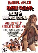 Jakten på bröderna Clemens 1972 poster Raquel Welch Ernest Borgnine Christopher Lee