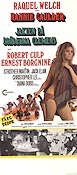 Jakten på bröderna Clemens 1971 poster Raquel Welch Ernest Borgnine Christopher Lee Burt Kennedy