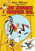 Jan Långbens olympiska spel 1972 poster Långben Olympiader