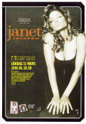 Janet Jackson Tour 1995 affisch Janet Jackson