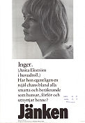 Jänken 1970 poster Anita Ekström Lars Green Mona Dan-Bergman Lars Forsberg