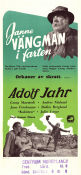 Janne Vängman i farten 1952 poster Adolf Jahr Julia Caesar Georg Skarstedt Gunnar Olsson