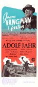Janne Vängman i farten 1952 poster Adolf Jahr Julia Caesar Georg Skarstedt Gunnar Olsson