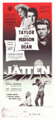 Jätten 1956 poster James Dean Rock Hudson Elizabeth Taylor George Stevens Text: Edna Ferber