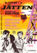 Jätten 1956 poster James Dean George Stevens