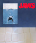 Jaws Subway poster New York 1975 1975 poster Roy Scheider Richard Dreyfuss Robert Shaw Steven Spielberg Hitta mer: Large poster Fiskar och hajar