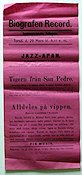 Jazz-apan 1923 poster Hitta mer: Silent movie