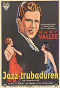 Jazz-trubaduren 1929 poster Rudy Vallee Sally Blane Marshall Neilan