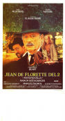 Jean de Florette 2 1986 poster Emmanuelle Béart Yves Montand Daniel Auteuil Claude Berri
