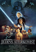 Jedins återkomst 1983 poster Mark Hamill Harrison Ford Carrie Fisher George Lucas Affischkonstnär: Kazuhiko Sano Hitta mer: Star Wars