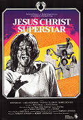 Jesus Christ Superstar 1973 poster Ted Neely Yvonne Elliman Carl Anderson Norman Jewison Musik: Andrew Lloyd Webber Musikaler Religion