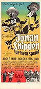 Johan på Snippen tar hem spelet 1957 poster Adolf Jahr Bengt Järrel