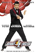 Johnny English 2003 poster Rowan Atkinson John Malkovich Natalie Imbruglia Peter Howitt Agenter