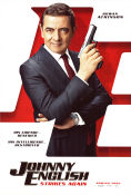 Johnny English Strikes Again 2018 poster Rowan Atkinson Kevin Eldon Emma Thompson Adam James David Kerr