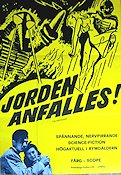 Jorden anfalles 1957 poster Asien