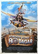 Jorden runt på 80 dagar 2004 poster Jackie Chan Steve Coogan Resor
